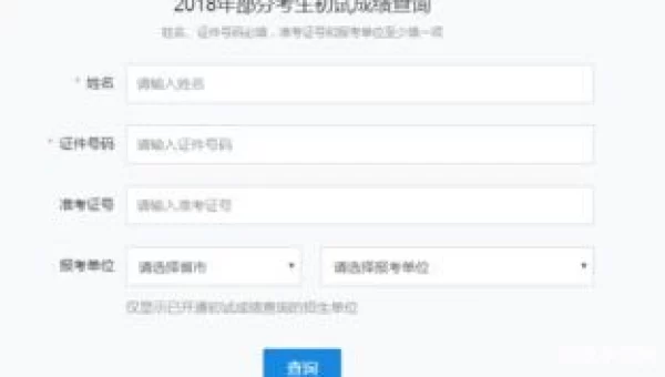 考研成绩查询方式